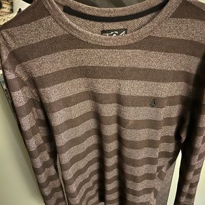 Volcom long sleeve thermal size large.